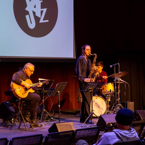 Gift of Jazz stage at the inaugural Denver Jazz Fest. pc: William Sterling