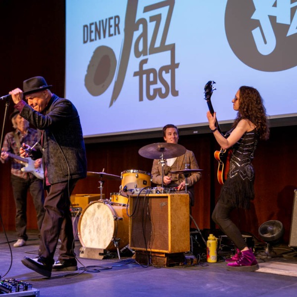 Gift of Jazz stage at the inaugural Denver Jazz Fest