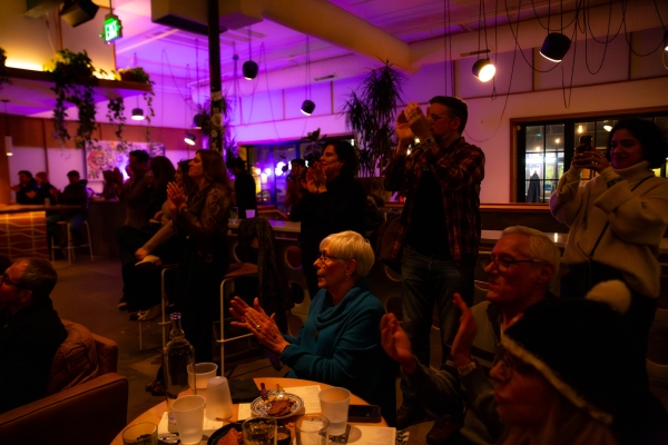Beautiful crowd at Alejandro Castaño Quintet | pc: William Sterling