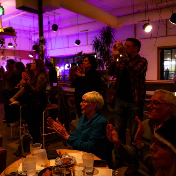 Beautiful crowd at Alejandro Castaño Quintet | pc: William Sterling